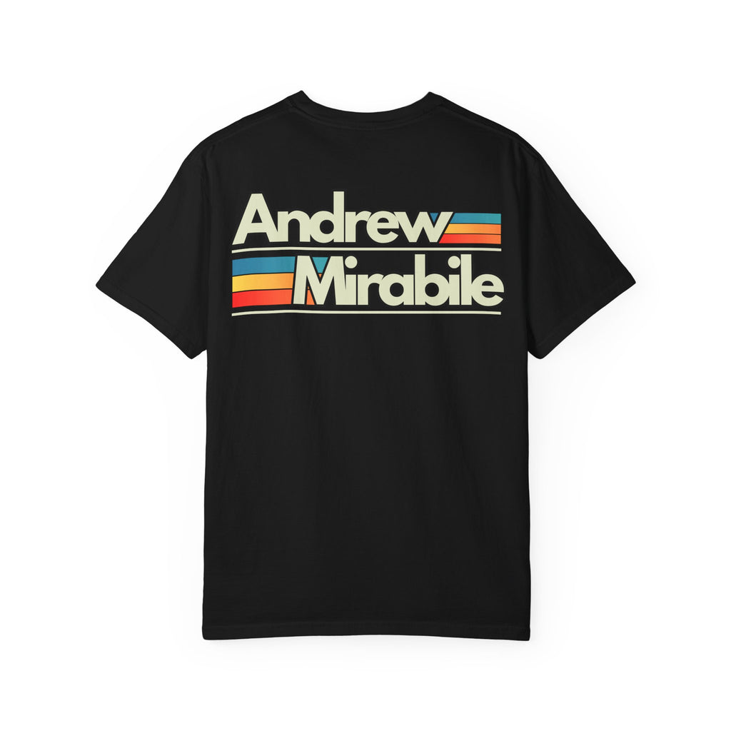 Retro Stripe T-Shirt Black