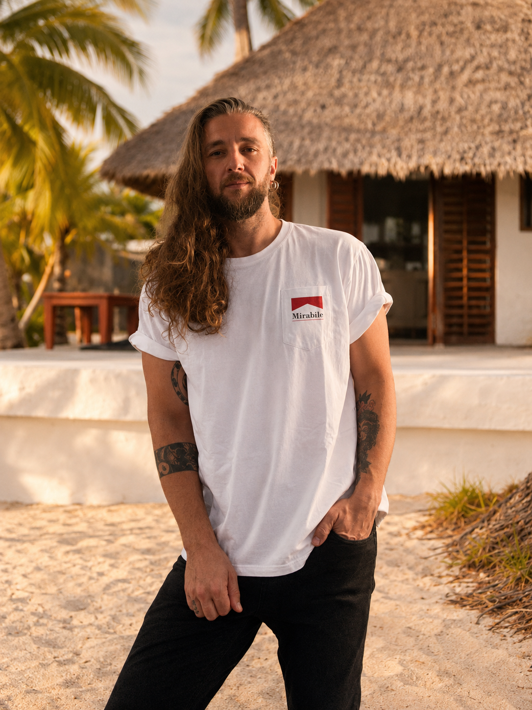 Mirabile Crest Pocket Tee - Limited Edition