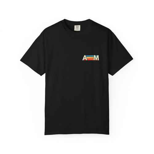 Retro Stripe T-Shirt Black